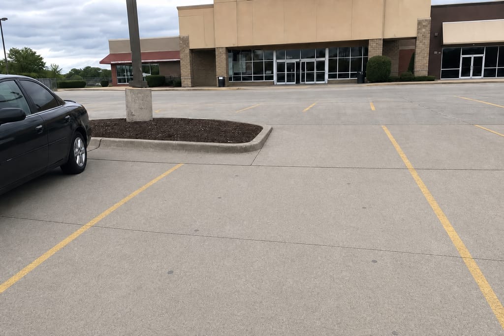Parking Lot Concrete Leveling photo